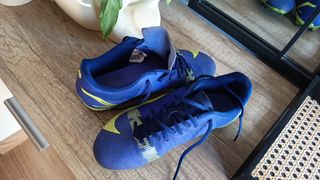 Botas de fútbol Nike Mercurial Azul/Amarillo