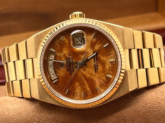Rolex Oysterquartz Day-Date 19018 Oro