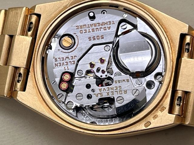 Rolex Oysterquartz Day-Date 19018 Oro