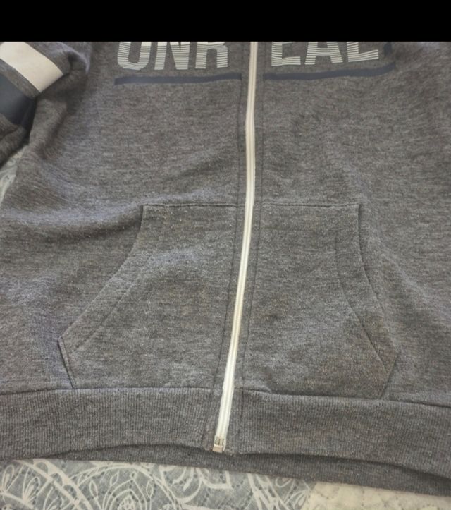 Chaqueta deportiva UNREAL niño gris