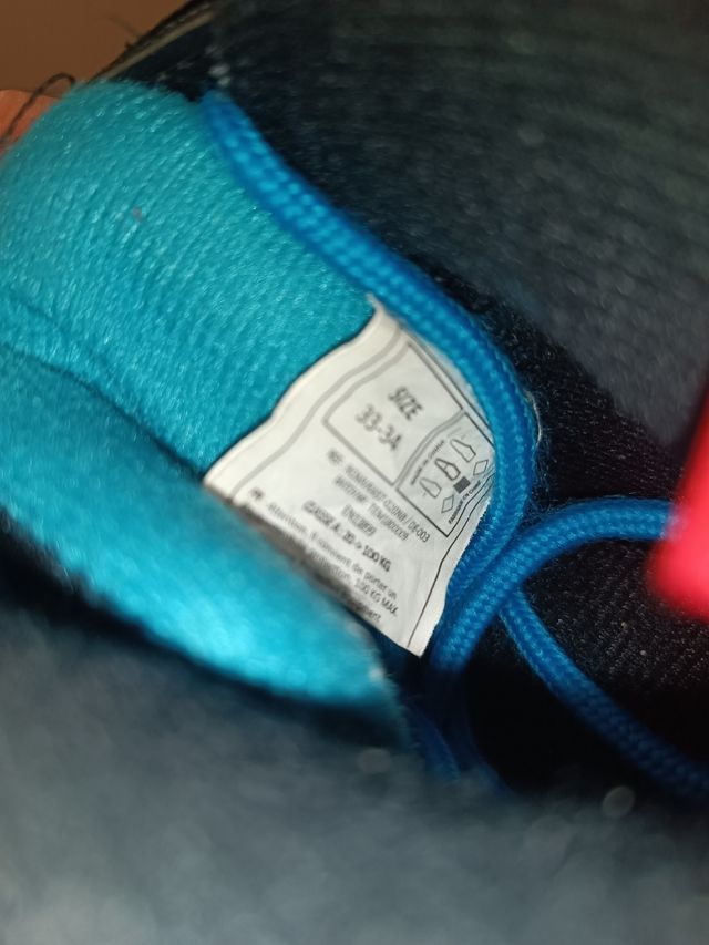 Pattini quad arcobaleno, taglia 33-34