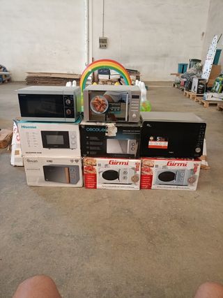 LOTE DE MICROONDAS PARA REPARAR O PIEZAS
