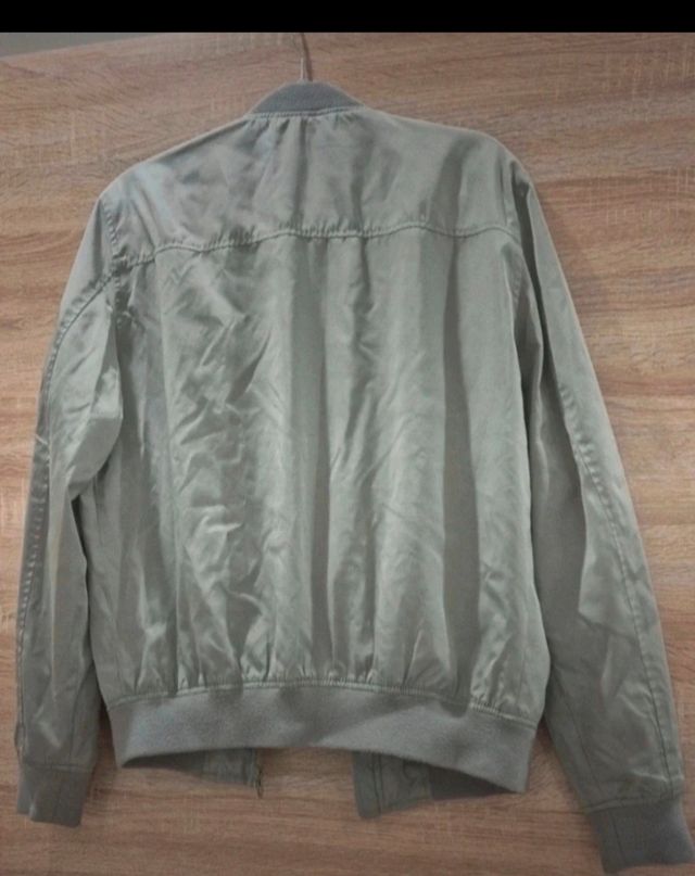 Chaqueta Bershka Hombre Beige Entretiempo