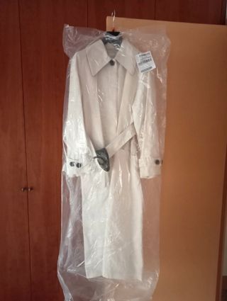 Gabardina Claudie Pierlot Beige Talla XS