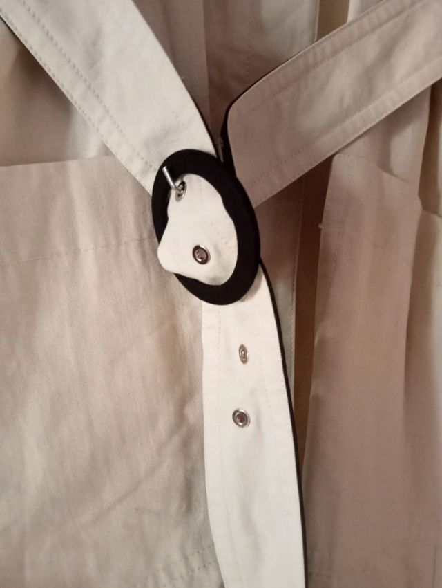 Gabardina Claudie Pierlot Beige Talla XS