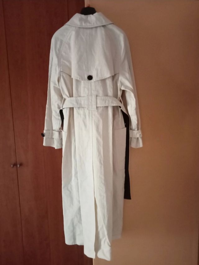 Gabardina Claudie Pierlot Beige Talla XS