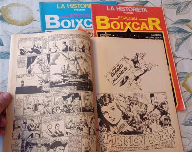 Comic Lote de La Historieta Especial Boixcar X3