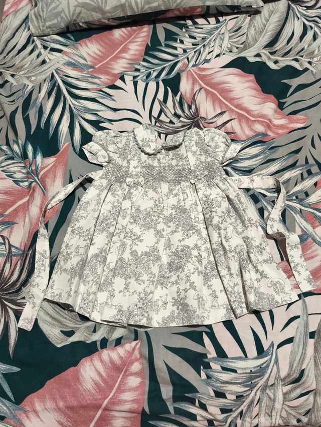 Vestido Quinper Talla 12/18 Meses