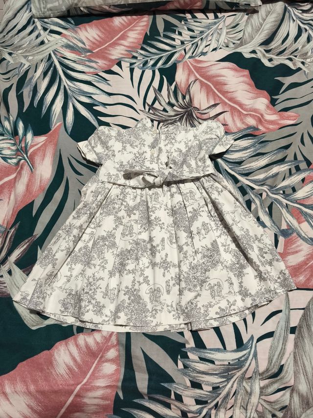 Vestido Quinper Talla 12/18 Meses