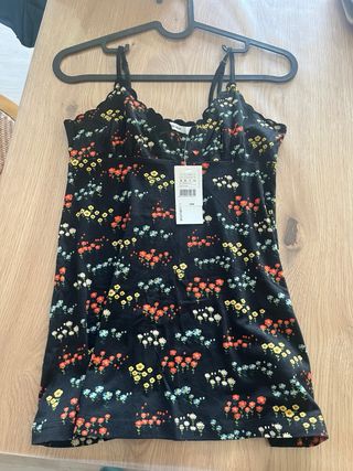 Camiseta tirantes floral Women'secret Talla M