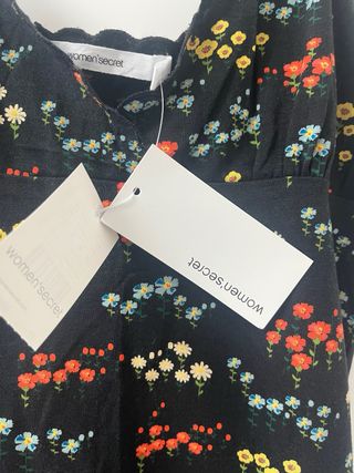 Camiseta tirantes floral Women'secret Talla M