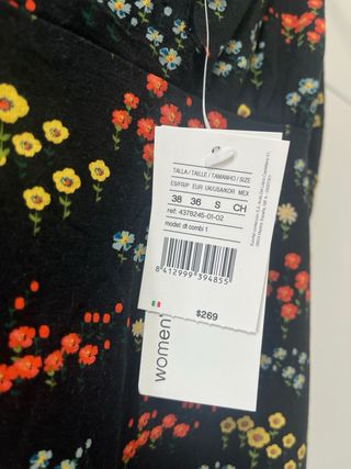 Camiseta tirantes floral Women'secret Talla M