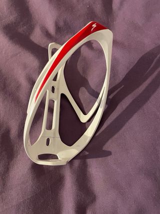 Portabidon Specialized Rib Cage Blanco/Rojo