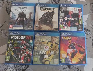 Juegos variados ps4