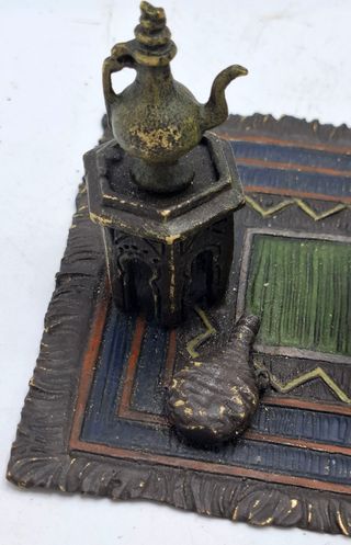 Escultura Bronce de Viena Árabe con Espingarda