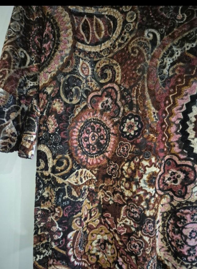 Vestido vintage terciopelo