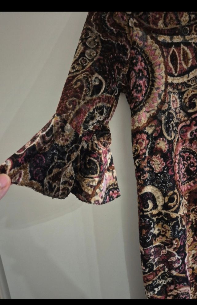 Vestido vintage terciopelo