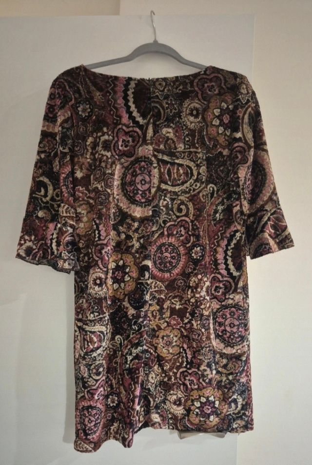 Vestido vintage terciopelo