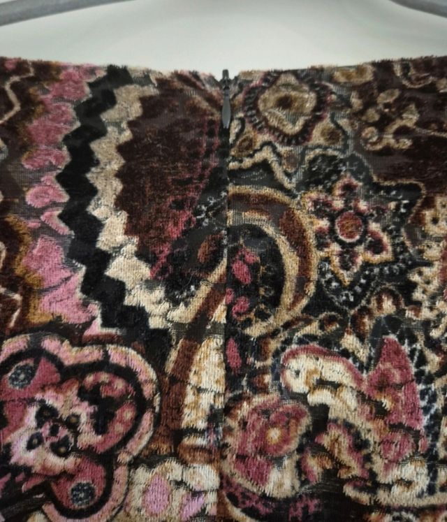 Vestido vintage terciopelo