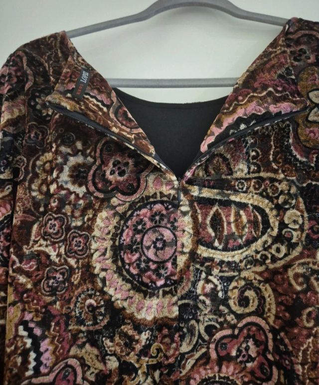 Vestido vintage terciopelo