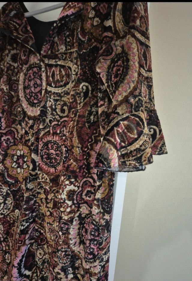 Vestido vintage terciopelo