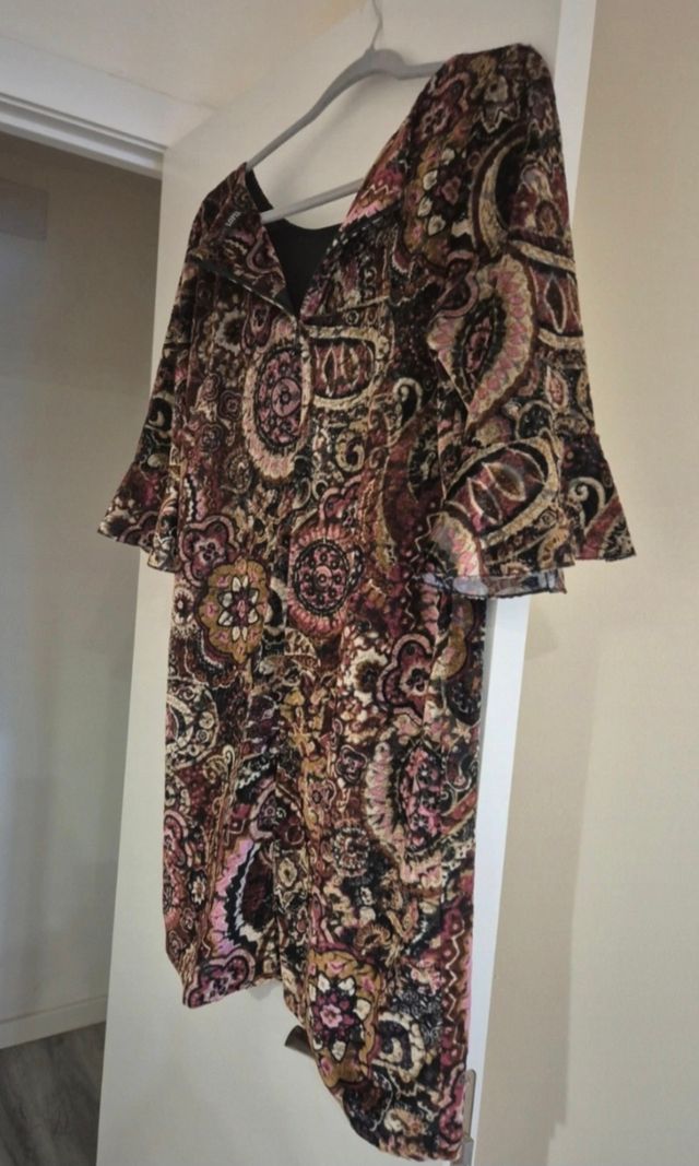 Vestido vintage terciopelo