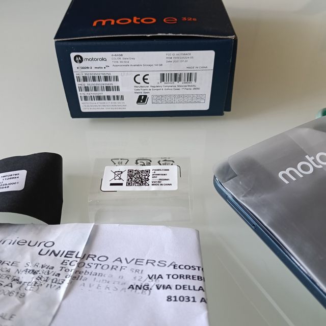 Motorola moto e32s Smartphone da riparare