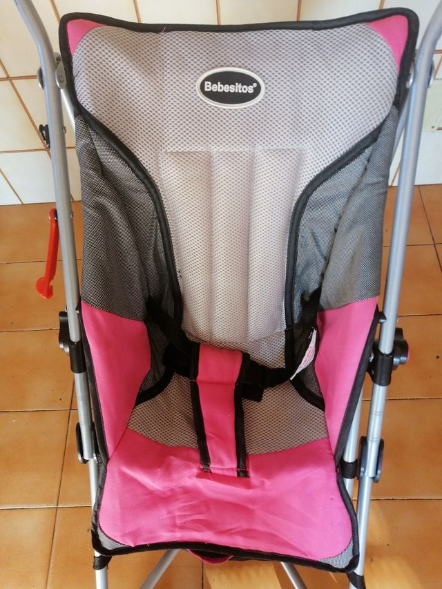 Silla de Paseo Bebé Rosa,