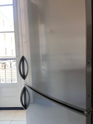 Frigorífico combi Zanussi Inox ZRB 36 NVX