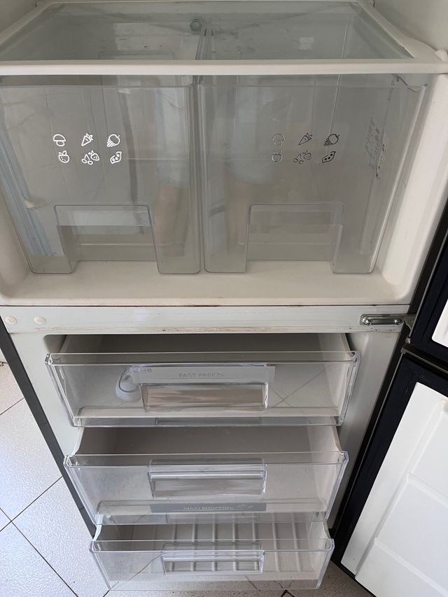 Frigorifero combi Zanussi Inox ZRB 36 NVX