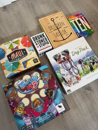 Lote 6 juegos de mesa nuevos.