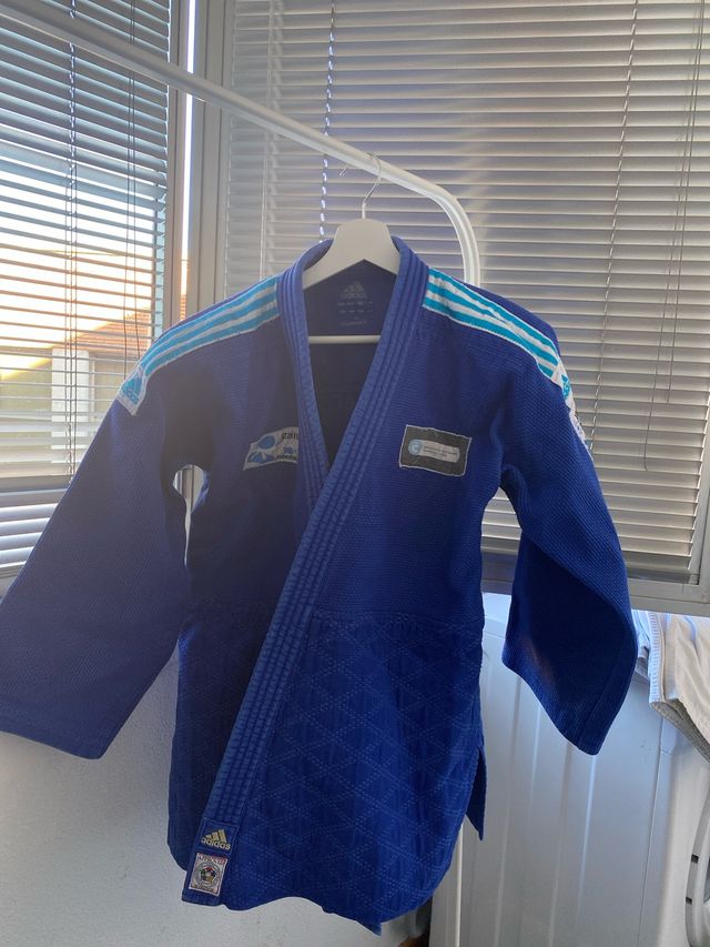 Judogui Adidas Azul Talla 160