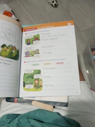 CUADERNO LENGUA PAUTA 2 PRIMARIA 3 TRIM SABER H...