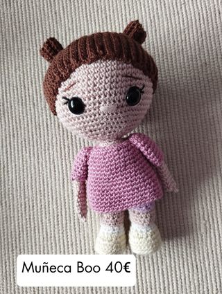 Muñeca Boo de crochet