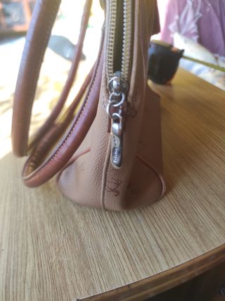 Bolso Petusco Beige y Marrón