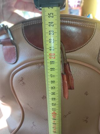 Bolso Petusco Beige y Marrón