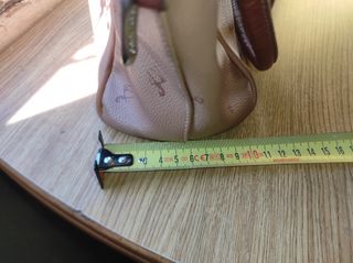 Bolso Petusco Beige y Marrón