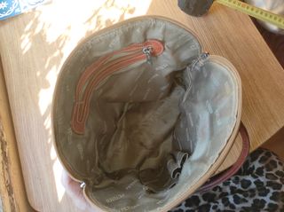 Bolso Petusco Beige y Marrón