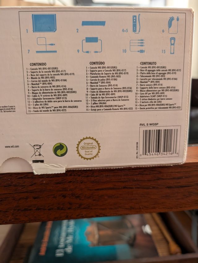 Nintendo Wii Blanca con Wii Sports (A ESTRENAR)