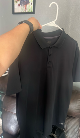 Camisa Polo Negra