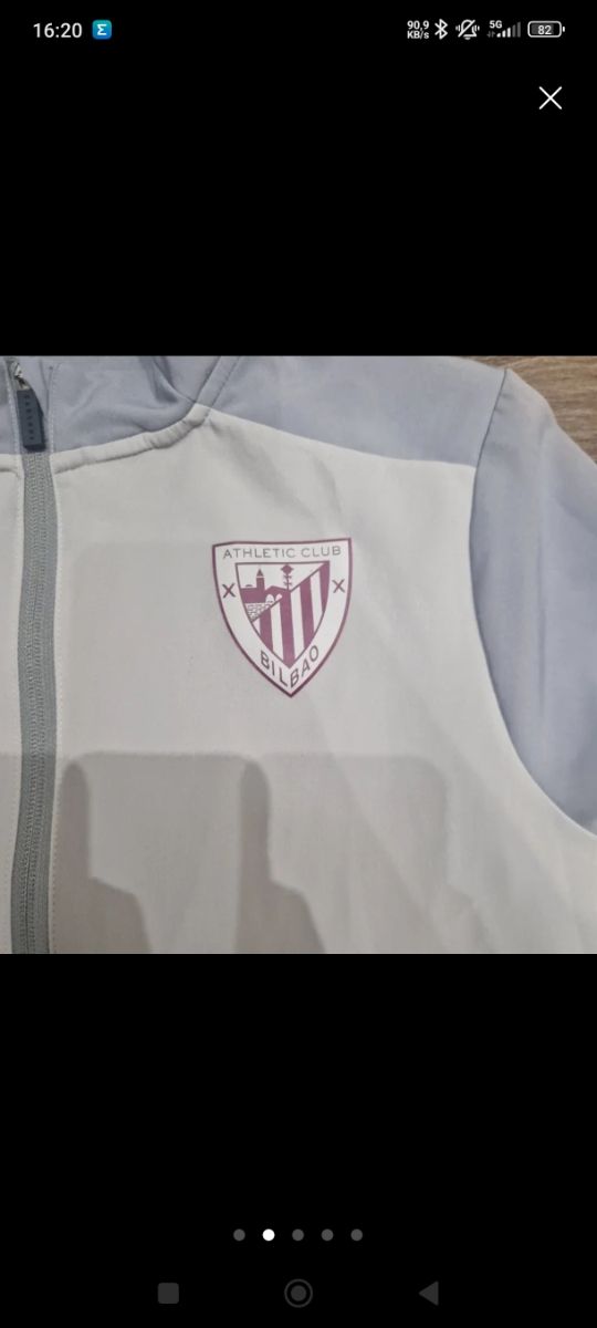 Chaqueta Athletic Castore Gris