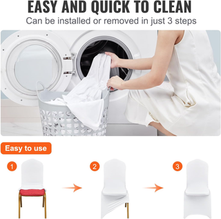 Coprisedia Elastico 150pezzi Colore Bianco Copertu