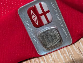 Camiseta Inglaterra 2004-2006 Umbro Roja