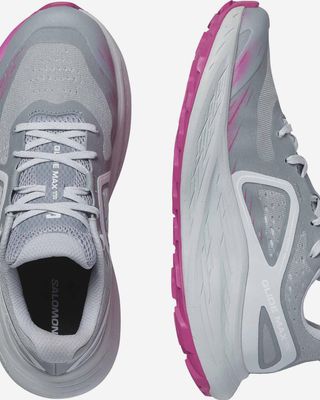 Zapatillas Salomon Glide Max TR Mujer Gris Fucsia