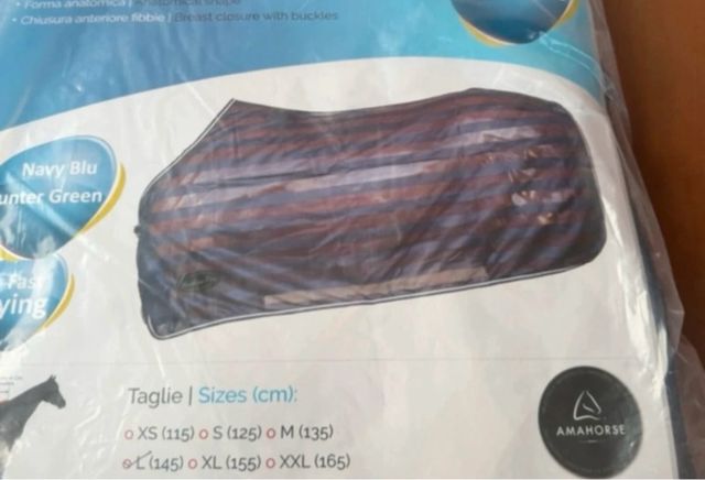 Coperta antimosche per cavalli