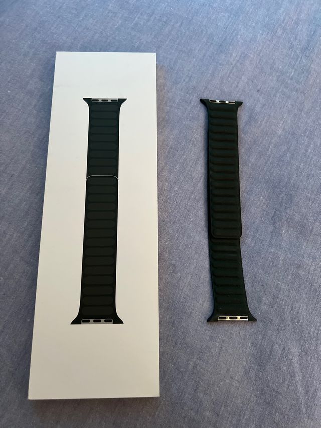 Correa Apple Watch Verde magnética 45