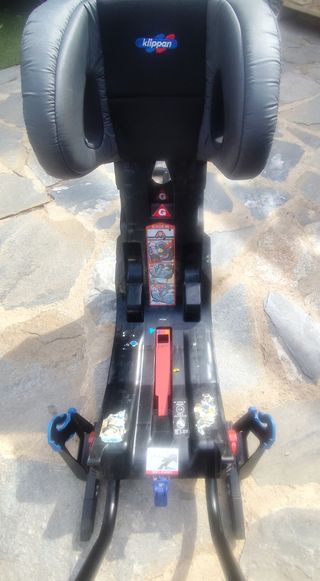 Silla de coche Kipplan Kiss gris contramarcha.