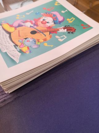 Lote +200 Láminas infantiles 24x30cm