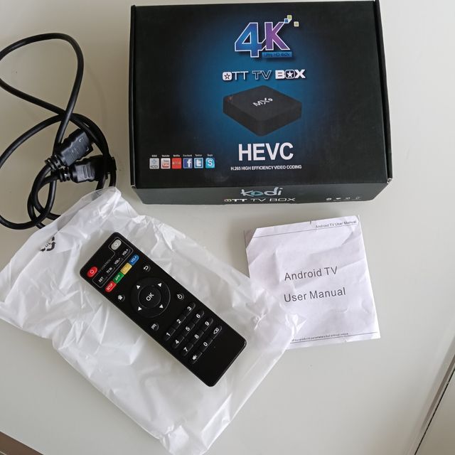 Box TV Android 4K MX9 KODI