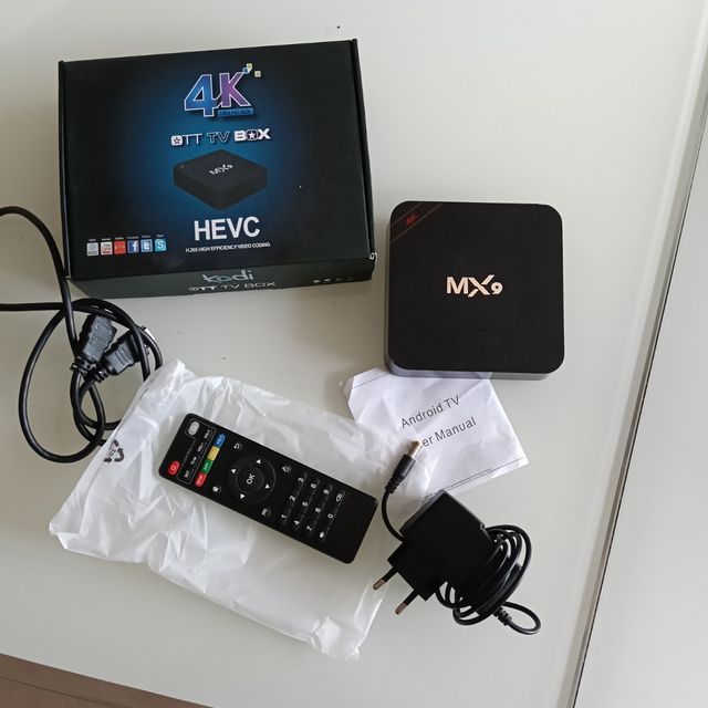 Box TV Android 4K MX9 KODI